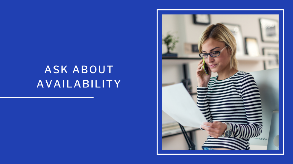 Ask About Availability